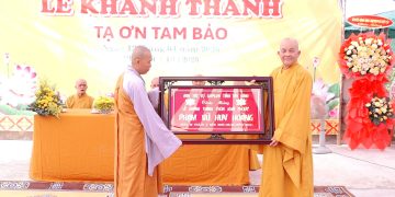 Tây Ninh: Khánh thành chùa Khải Phước