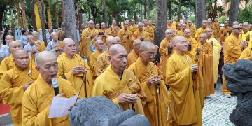 TÂY NINH: Trang nghiêm Đại lễ Khánh tạ Bảo tháp và Hiệp kỵ chư vị Tổ sư Sơn môn Thiên Thai Giáo Quán Tông tại Tổ đình Tôn Thạnh