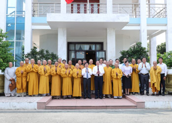 Ban Trị sự GHPGVN tỉnh Tây Ninh thăm và tri ân lãnh đạo Tỉnh ủy – HĐND – UBND – UBMTTQVN tỉnh