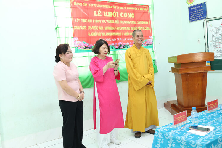 Tây Ninh: Khởi công xây dựng điểm trường mang tên Anh hùng liệt sĩ tại xã Nhơn Ninh
