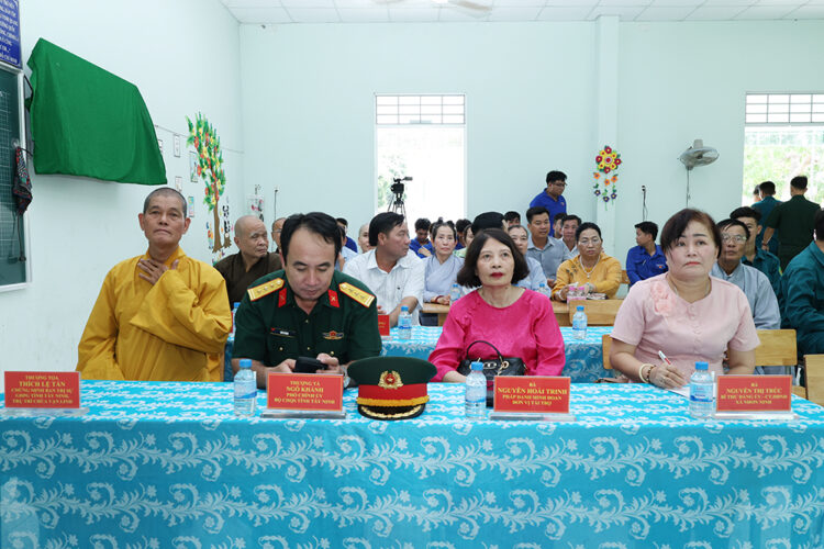 Tây Ninh: Khởi công xây dựng điểm trường mang tên Anh hùng liệt sĩ tại xã Nhơn Ninh