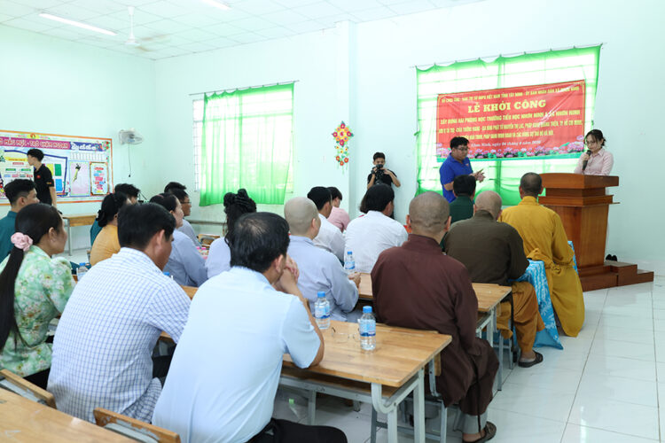 Tây Ninh: Khởi công xây dựng điểm trường mang tên Anh hùng liệt sĩ tại xã Nhơn Ninh