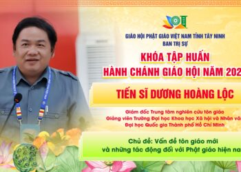Tiến sĩ Dương Hoàng Lộc chia sẻ về hiện tượng tôn giáo mới và những tác động đối với Phật giáo Việt Nam