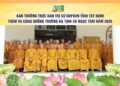 Ban Thường trực BTS GHPGVN tỉnh thăm và cúng dường Trường hạ Tịnh xá Ngọc Tâm