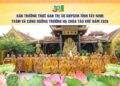 Ban Thường trực BTS GHPGVN tỉnh thăm và cúng dường Trường hạ chùa Tào Khê