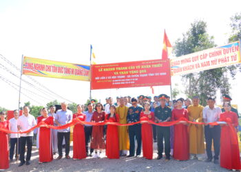 Hậu Thạnh: Khánh thành cầu Vũ Xuân Thiều và cầu Hậu Thạnh 2, góp phần phát triển hạ tầng nông thôn