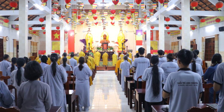 Đức Hòa: Chùa Linh Nguyên trang nghiêm tưởng niệm Anh linh các Anh hùng Liệt sĩ