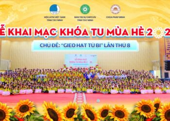 Mỹ Hạnh: Khai mạc Khóa tu mùa hè năm 2026 tại chùa Pháp Minh