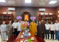 Đức Hòa: Chùa Linh Nguyên đón các phái đoàn đến thăm, chúc mừng Đại lễ Vu Lan