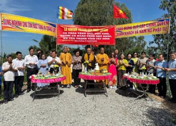 Tân Thạnh: Lễ khánh thành cầu Nhật Quảng, ấp Hiệp Thành