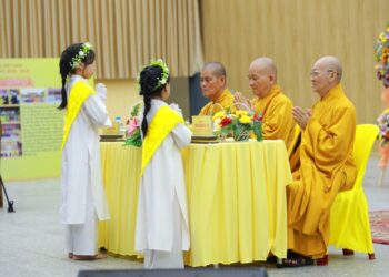 Mỹ Hạnh: Trang nghiêm Đại lễ Vu Lan – Báo hiếu tại chùa Pháp Minh