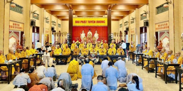 Cần Giuộc: Chùa Giác Nguyên tổ chức lễ Khánh tuế chư Tôn đức và Đại lễ Vu lan Báo hiếu