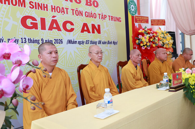 Tây Ninh: Lễ công bố điểm nhóm sinh hoạt Tôn giáo tập trung Giác An