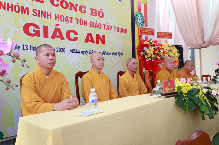 Tây Ninh: Lễ công bố điểm nhóm sinh hoạt Tôn giáo tập trung Giác An