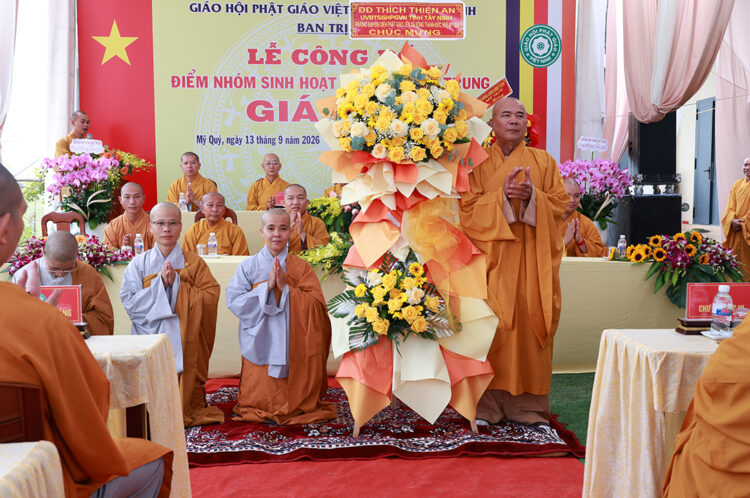 Tây Ninh: Lễ công bố điểm nhóm sinh hoạt Tôn giáo tập trung Giác An