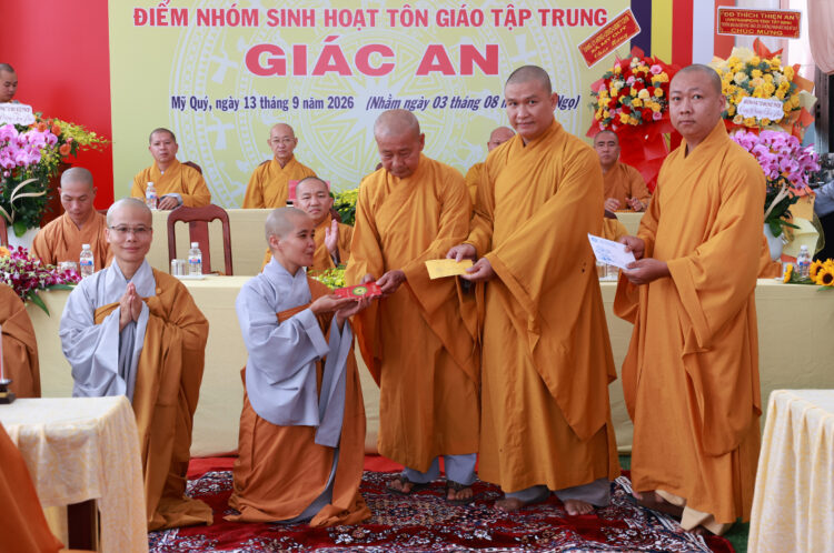 Tây Ninh: Lễ công bố điểm nhóm sinh hoạt Tôn giáo tập trung Giác An
