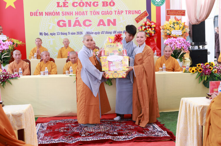 Tây Ninh: Lễ công bố điểm nhóm sinh hoạt Tôn giáo tập trung Giác An