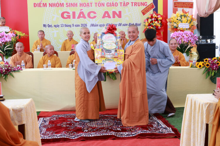 Tây Ninh: Lễ công bố điểm nhóm sinh hoạt Tôn giáo tập trung Giác An