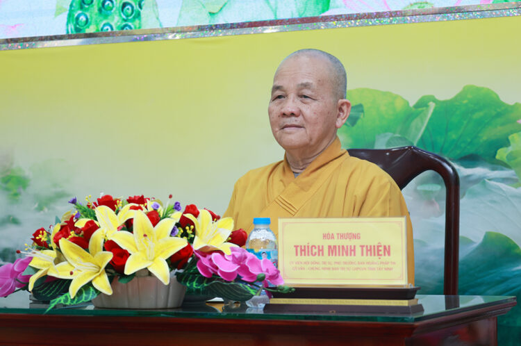 Tây Ninh: Ban Trị sự GHPGVN tỉnh Tây Ninh họp thường lệ lần kỳ 2