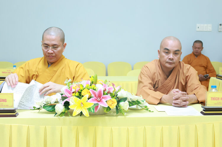Tây Ninh: Ban Trị sự GHPGVN tỉnh Tây Ninh họp thường lệ lần kỳ 2