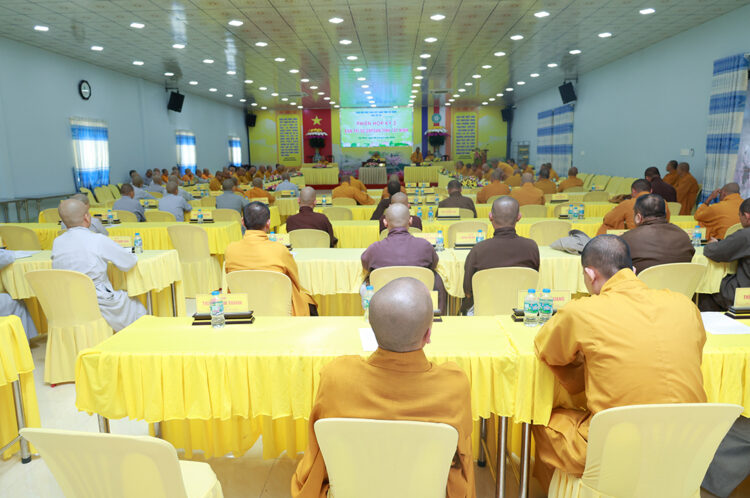 Tây Ninh: Ban Trị sự GHPGVN tỉnh Tây Ninh họp thường lệ lần kỳ 2
