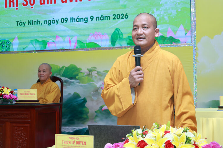 Tây Ninh: Ban Trị sự GHPGVN tỉnh Tây Ninh họp thường lệ lần kỳ 2