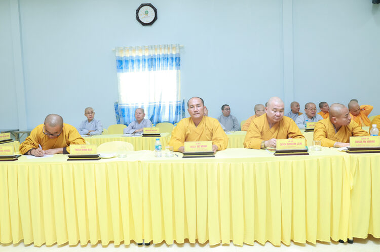 Tây Ninh: Ban Trị sự GHPGVN tỉnh Tây Ninh họp thường lệ lần kỳ 2