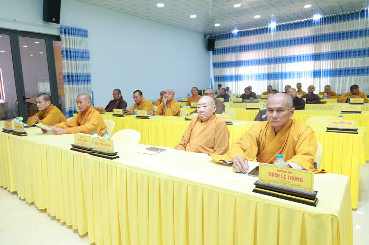 Tây Ninh: Ban Trị sự GHPGVN tỉnh Tây Ninh họp thường lệ lần kỳ 2