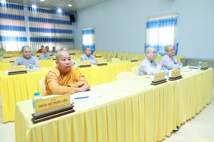 Tây Ninh: Ban Trị sự GHPGVN tỉnh Tây Ninh họp thường lệ lần kỳ 2