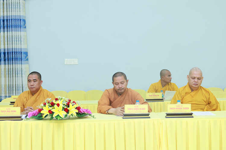 Tây Ninh: Ban Trị sự GHPGVN tỉnh Tây Ninh họp thường lệ lần kỳ 2