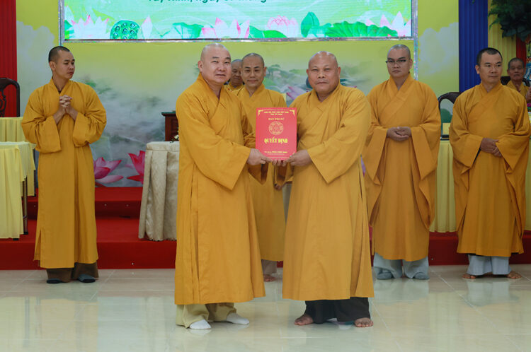 Tây Ninh: Ban Trị sự GHPGVN tỉnh Tây Ninh họp thường lệ lần kỳ 2