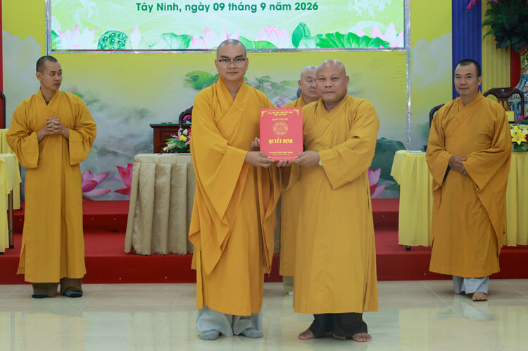 Tây Ninh: Ban Trị sự GHPGVN tỉnh Tây Ninh họp thường lệ lần kỳ 2