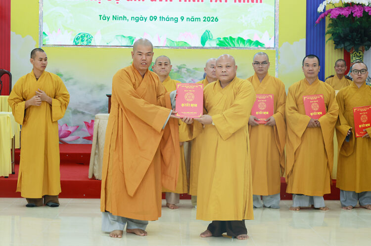 Tây Ninh: Ban Trị sự GHPGVN tỉnh Tây Ninh họp thường lệ lần kỳ 2