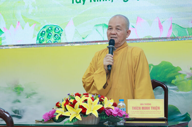 Tây Ninh: Ban Trị sự GHPGVN tỉnh Tây Ninh họp thường lệ lần kỳ 2