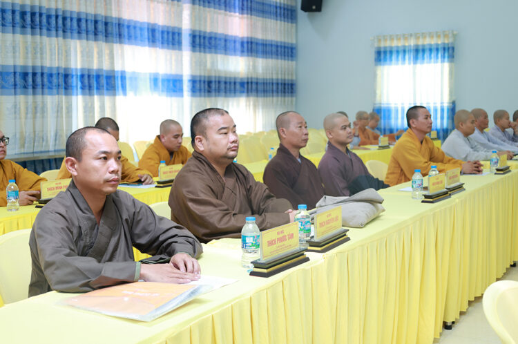 Tây Ninh: Ban Trị sự GHPGVN tỉnh Tây Ninh họp thường lệ lần kỳ 2