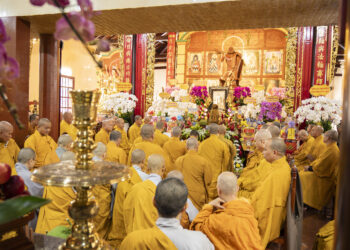 Đức Hòa: Chùa Linh Nguyên trang nghiêm tổ chức Lễ Húy kỵ Hòa thượng Minh Phương – Chơn Hương
