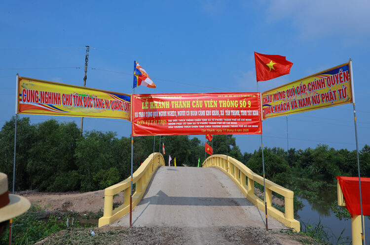 Tây Ninh: Lễ Khánh Thành Cầu Viên Thông Số 9