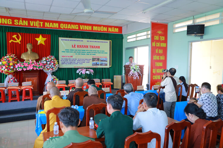 Tây Ninh: Lễ Khánh Thành Cầu Viên Thông Số 9