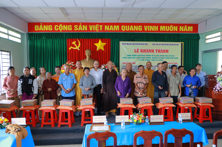 Tây Ninh: Lễ Khánh Thành Cầu Viên Thông Số 9