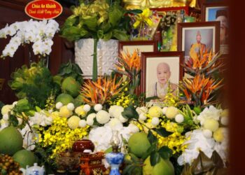 Mỹ Hạnh: Trang nghiêm lễ húy kỵ cố Ni trưởng Thích Nữ Đạt Tâm tại chùa Pháp Minh