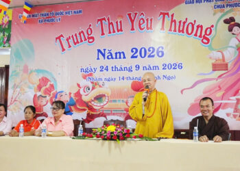 Tây Ninh: Chùa Phước Ân tổ chức “Trung Thu Yêu Thương”, trao quà đến học sinh có hoàn cảnh khó khăn