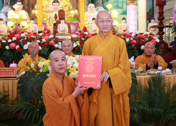 Tây Ninh: Chùa Giác Minh trang nghiêm tổ chức lễ Huý kỵ ân sư và Công bố quyết định bổ nhiệm trụ trì