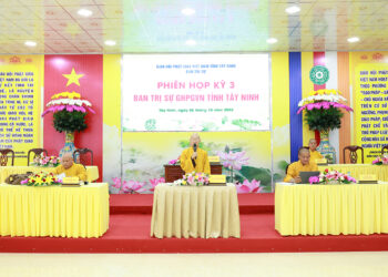 Tây Ninh: Phiên họp kỳ 3 Ban Trị sự GHPGVN tỉnh Tây Ninh